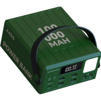 Power Bank KONFULON A45Q 100000mAh 22.5W  автономне живлення, з дисплеєм і ліхтариком